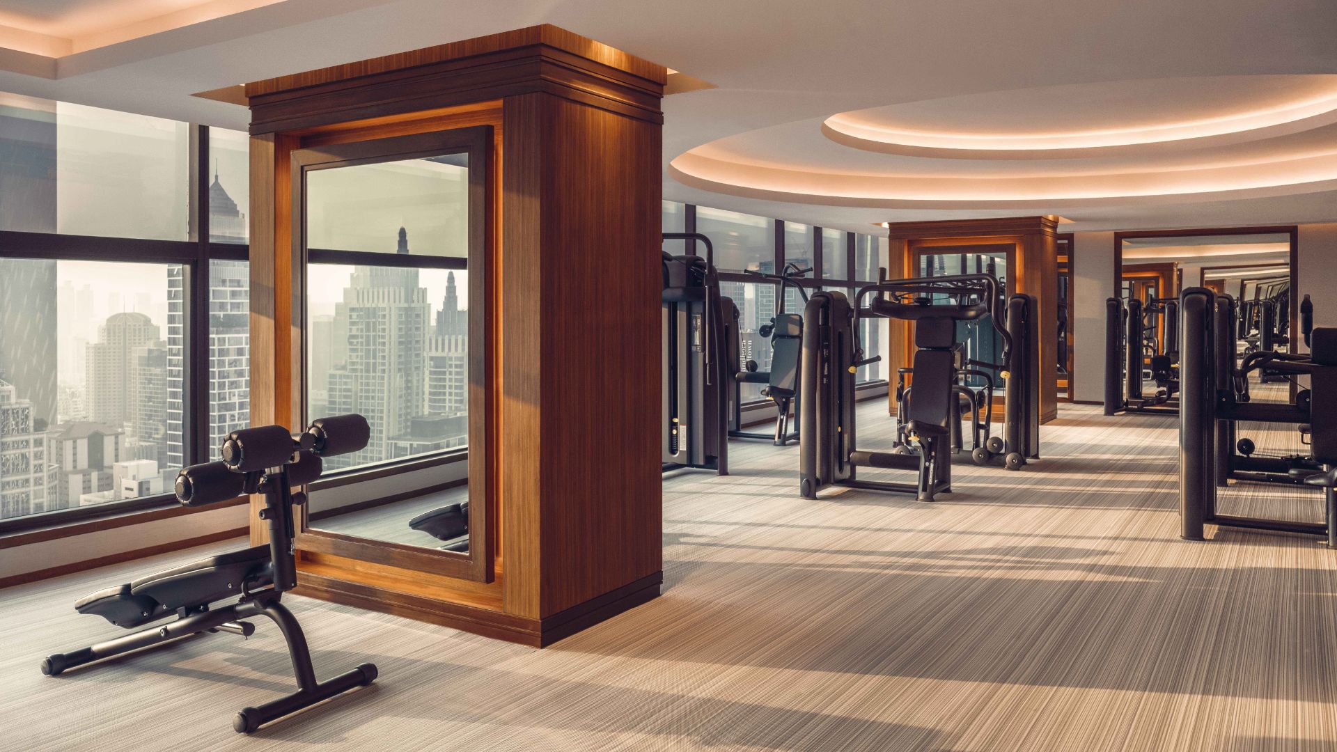 A Room With Exercise Equipment